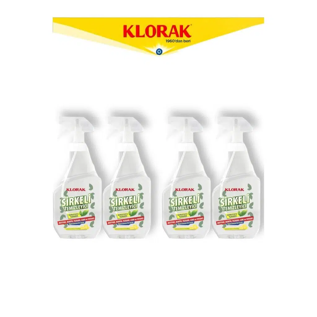 SİRKELİ TEMİZLEYİCİ 750 ML. 4 ADET