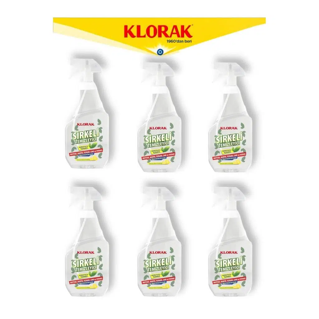 SİRKELİ TEMİZLEYİCİ 750 ML. 6 ADET
