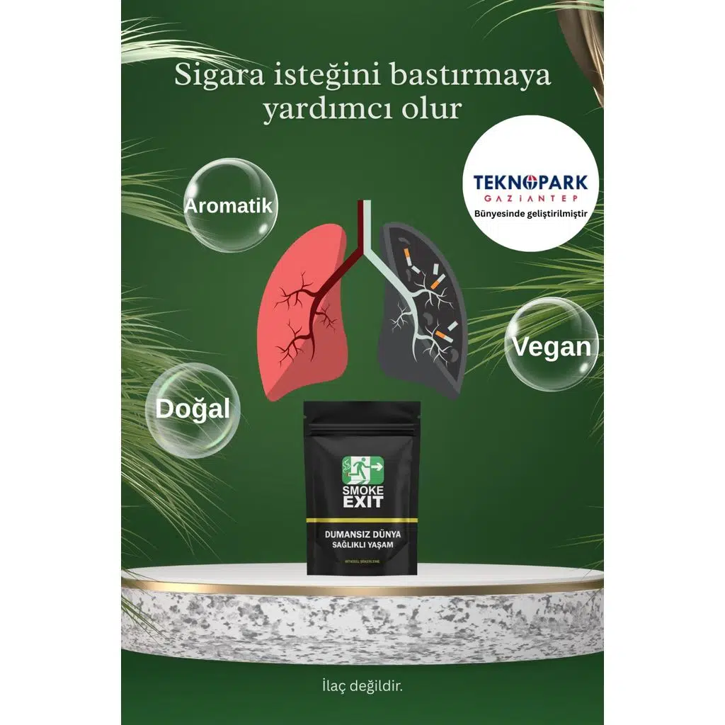 Smoke Exit 13 gr Vegan – Sigarayı Bırakmaya Yardımcı Güçlü Çözüm
