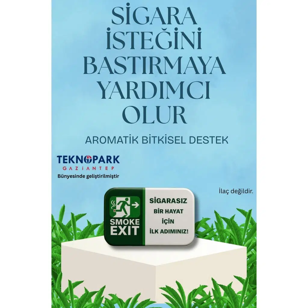 Smoke Exit Bitkisel Şeker | Nikotinsiz | Sigara Bırakma Sürecine Destek
