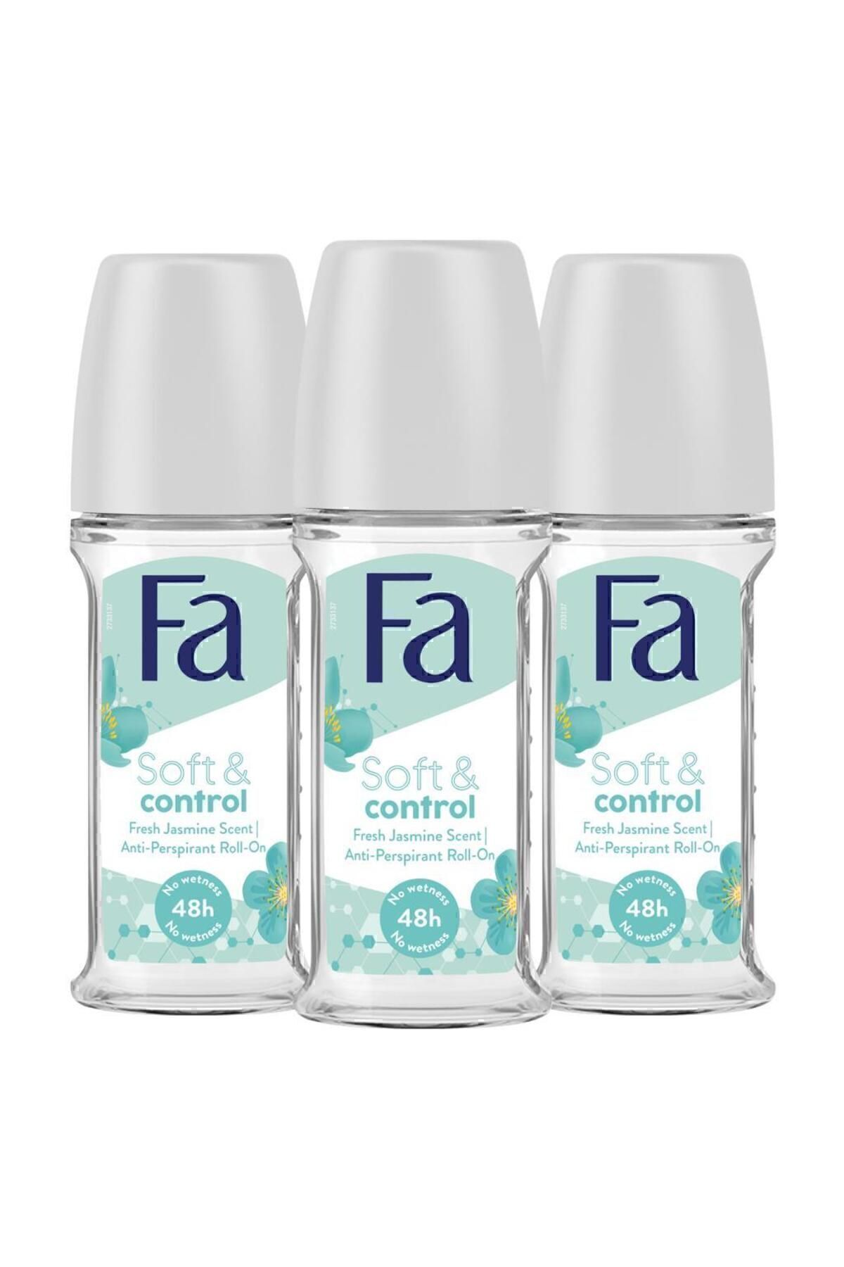 Soft&control Roll-on X 3 Adet