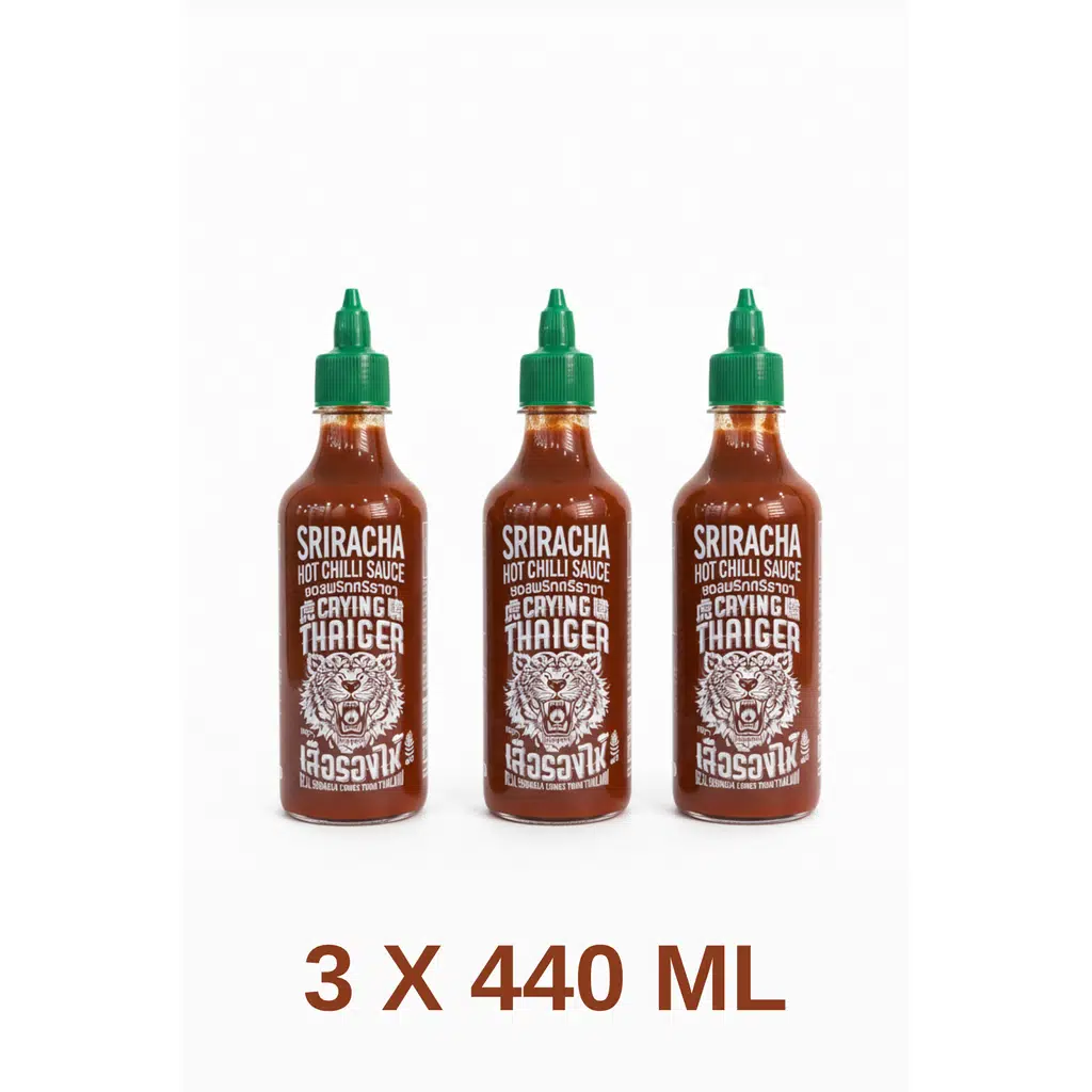 Srıracha 3 Adet Suree Cryıng Thaıger Sriracha Extra Hot Chilli Sauce 484 g
