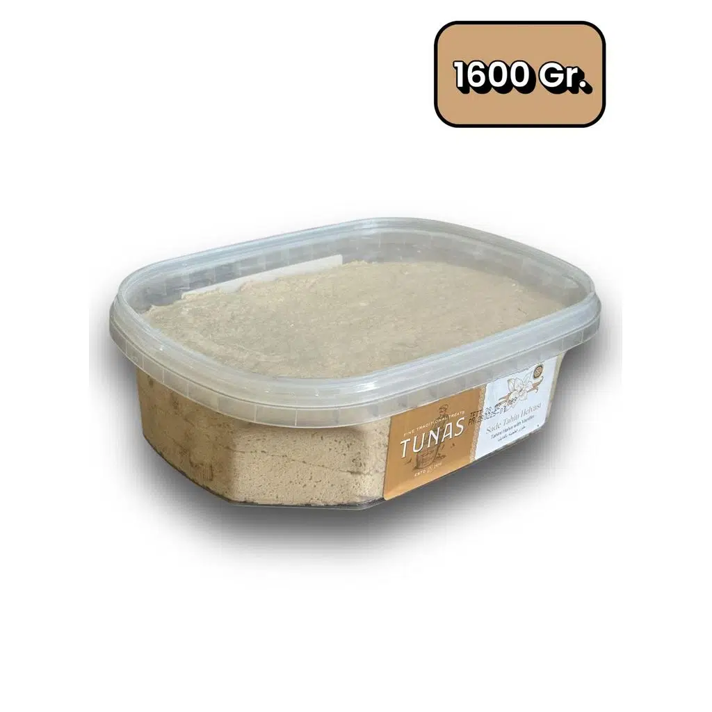 Tunas 1600 gr Sade Tahin Helvası