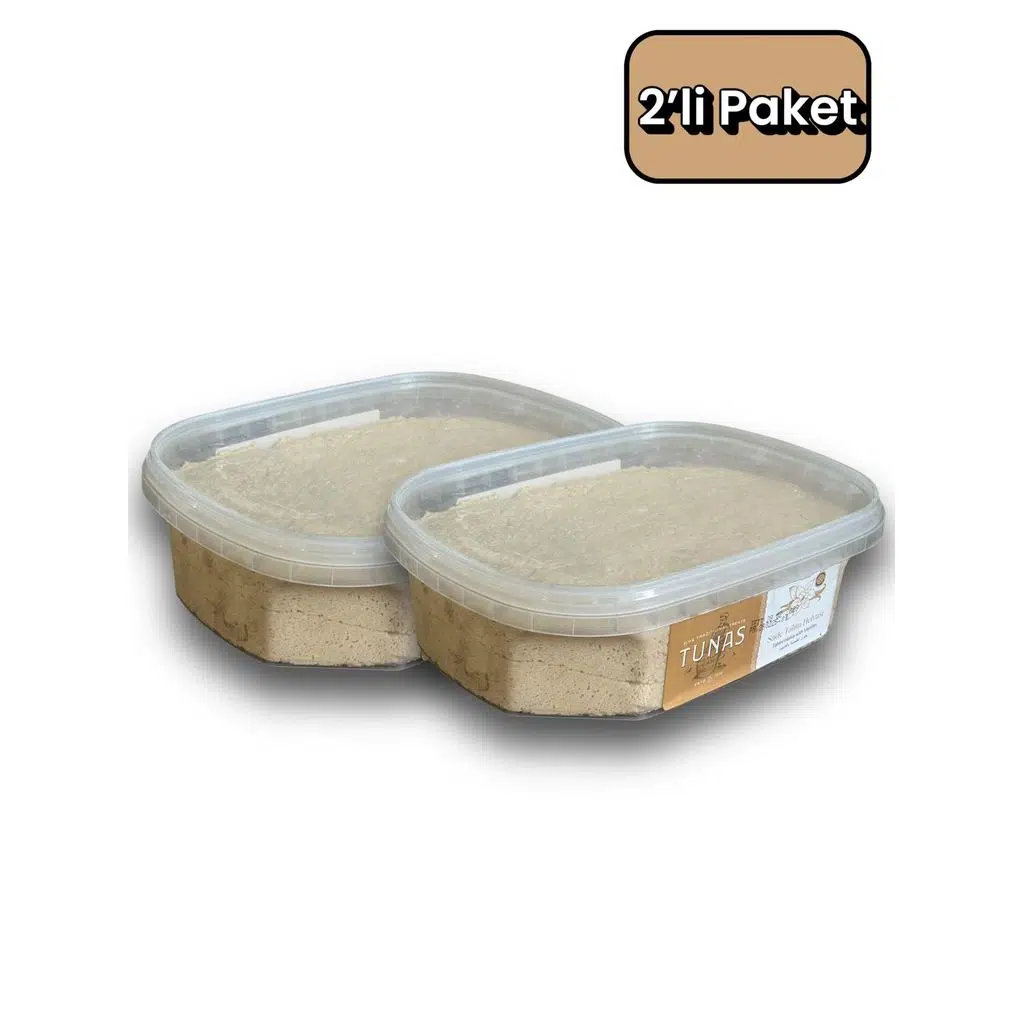 Tunas 2 Adet Sade Tahin Helvası(2X1600=3200 gr)