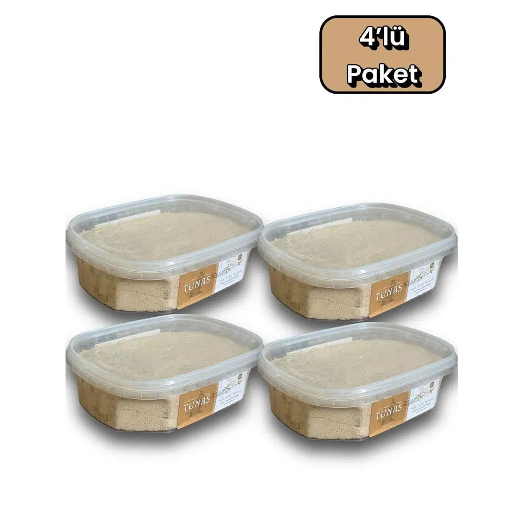 Tunas 4 Adet Sade Tahin Helvası(4X1600=6400 gr)