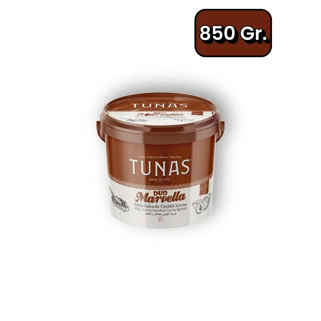 Tunas Marvella Duo 850 gr Kakaolu Fındık Kreması