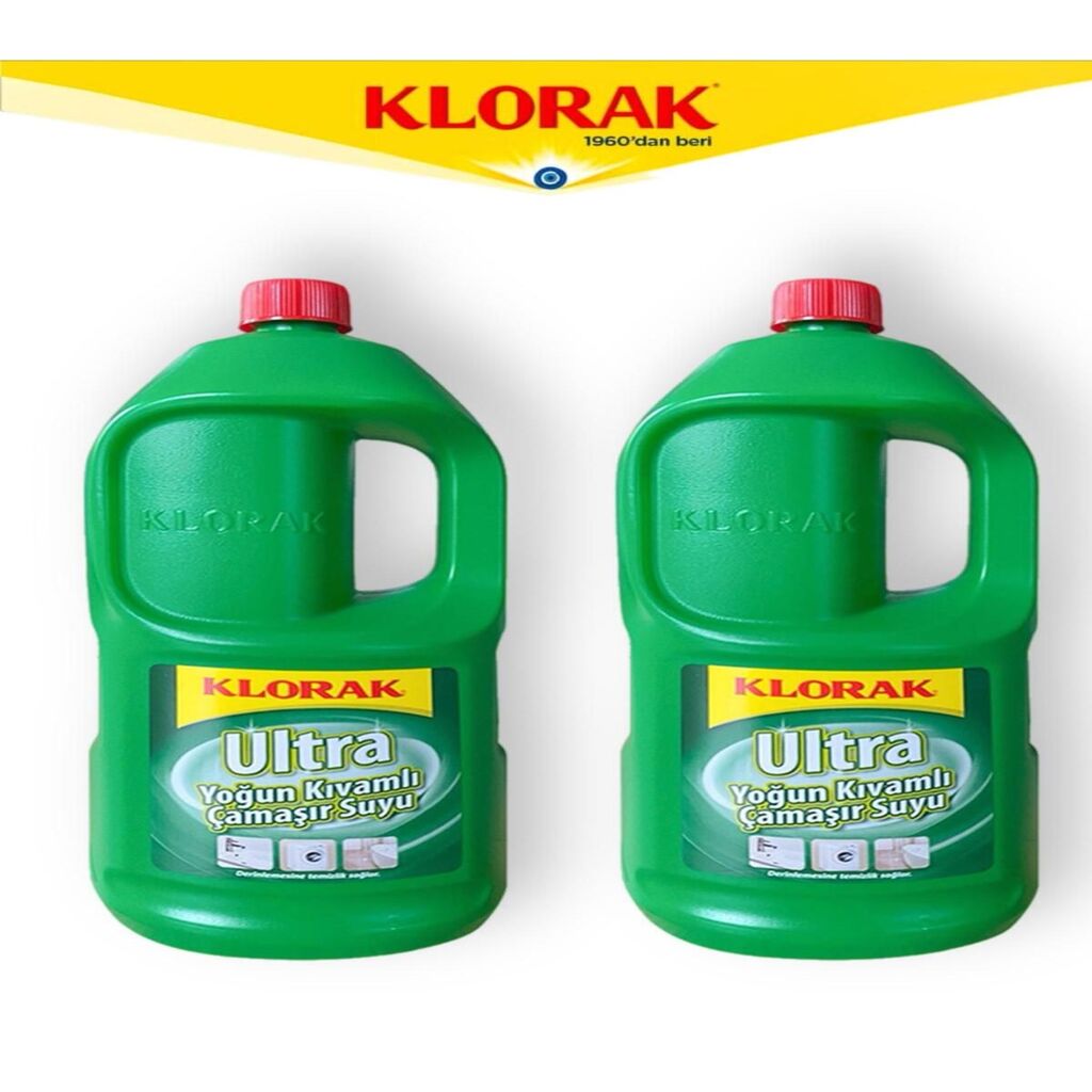 ULTRA KIVAMLI ÇAMAŞIR SUYU 1850 ML 2 ADET