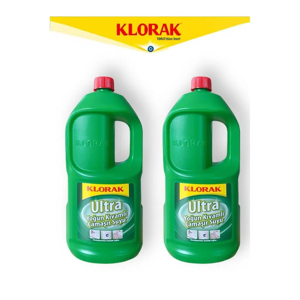 ULTRA KIVAMLI ÇAMAŞIR SUYU 1850 ML 2 ADET
