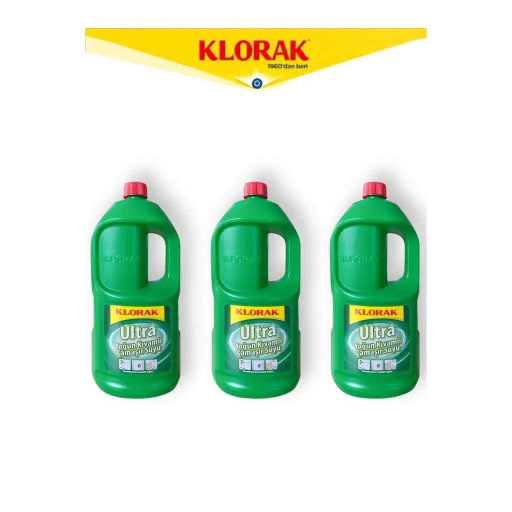 ULTRA KIVAMLI ÇAMAŞIR SUYU 1850 ML 3 ADET