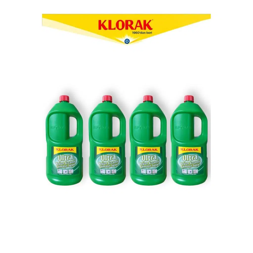 ULTRA KIVAMLI ÇAMAŞIR SUYU 1850 ML 4 ADET