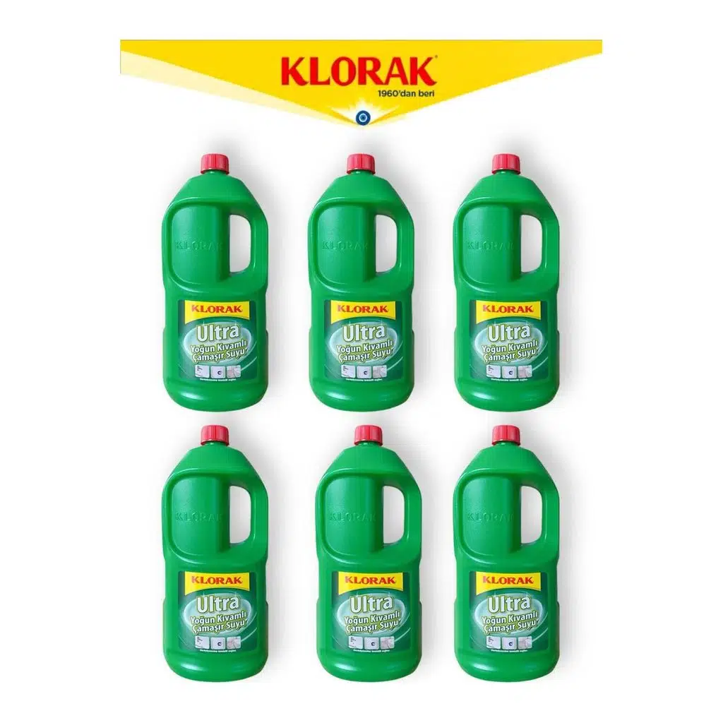 ULTRA KIVAMLI ÇAMAŞIR SUYU 1850 ML 6 ADET
