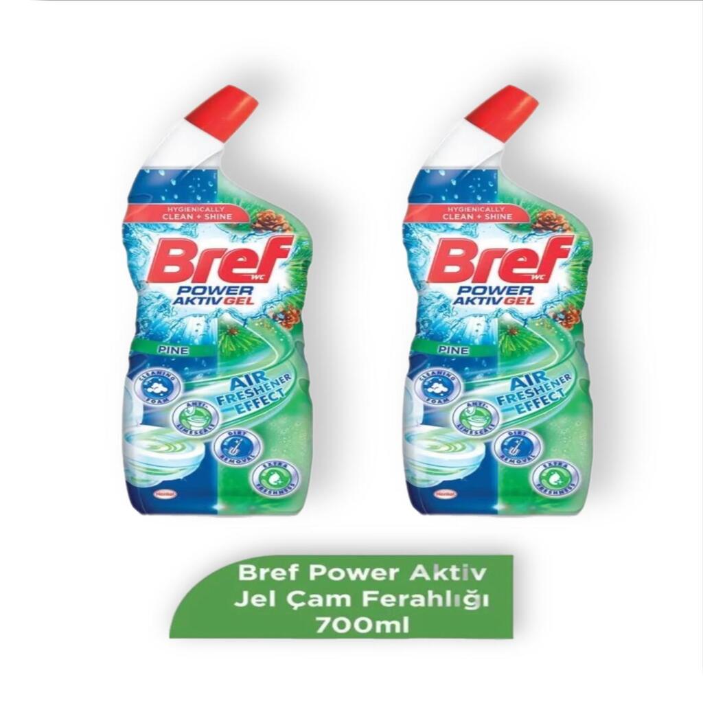 Wc Tuvalet Temizleyici Jel 2 X 700ml 2 Çam Ferahlığı