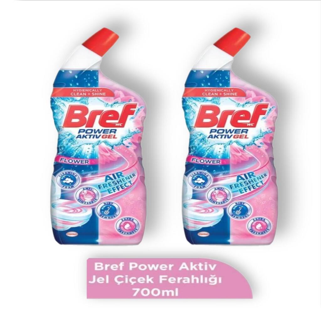 Wc Tuvalet Temizleyici Jel 2 X 700ml 2 Çiçek Ferahlığı