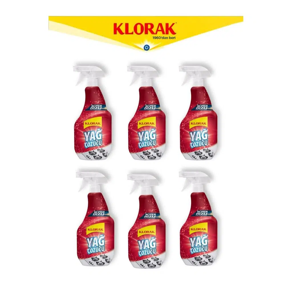 YAĞ ÇÖZÜCÜ 750 ML 6 Adet