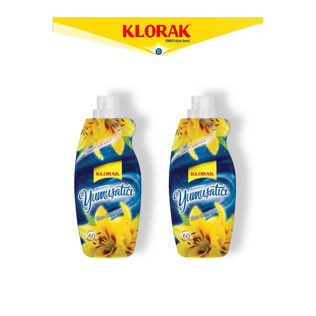Yumuşatıcı Sarı Çiçekler 1440 ml. 60 Yıkama (2 Adet)