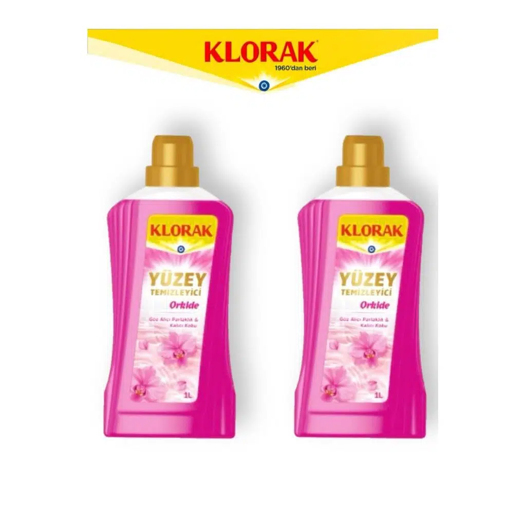 YÜZEY TEMİZLEYİCİ ORKİDE 1000 ML 2 Adet