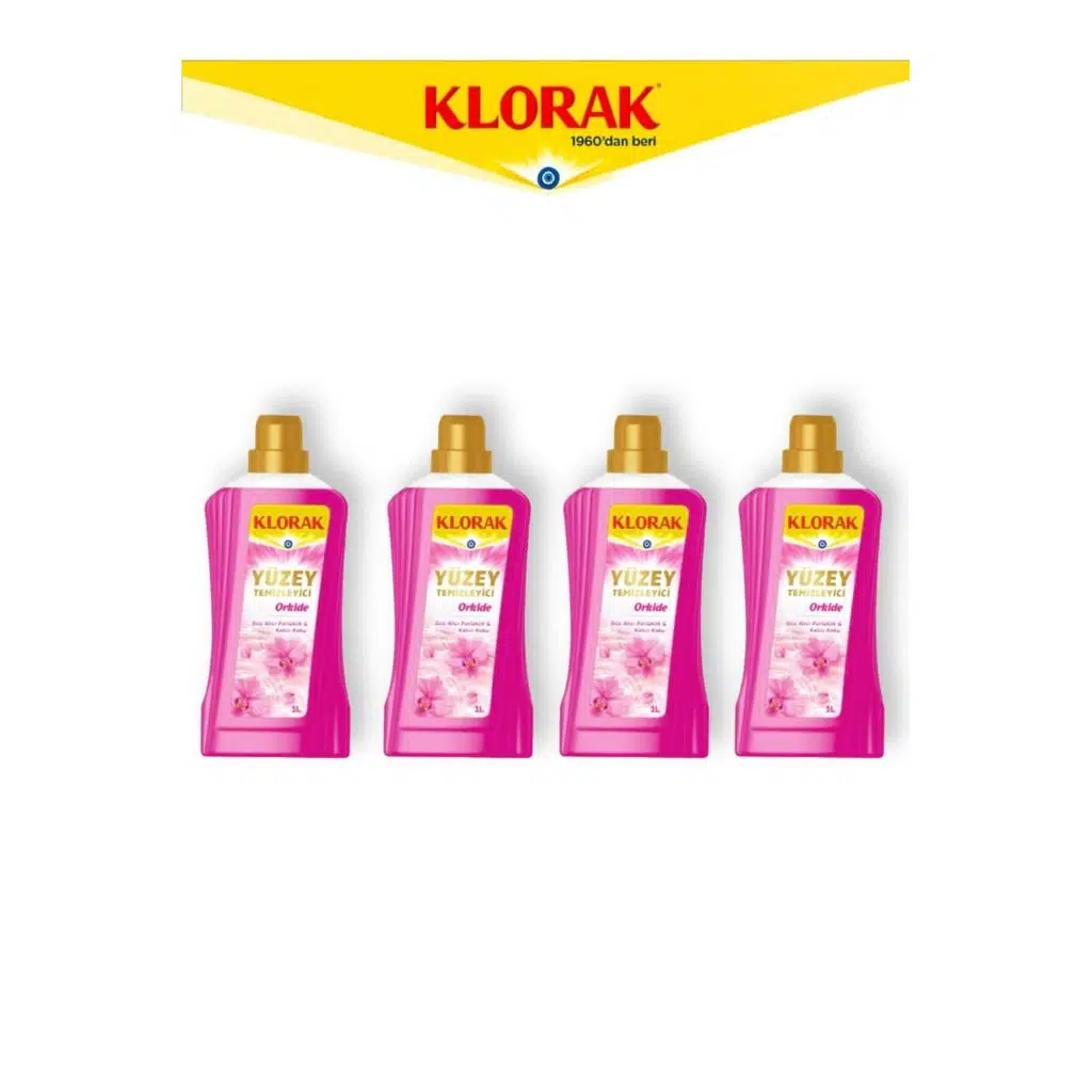 YÜZEY TEMİZLEYİCİ ORKİDE 1000 ML 4 Adet