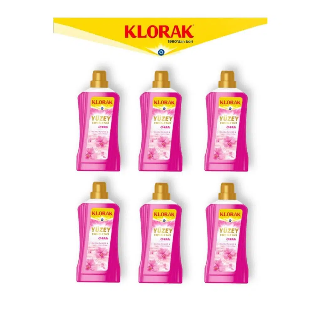 YÜZEY TEMİZLEYİCİ ORKİDE 1000 ML 6 Adet