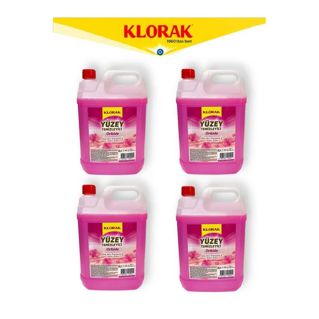 YÜZEY TEMİZLEYİCİ ORKİDE 4000 ML 4 Adet